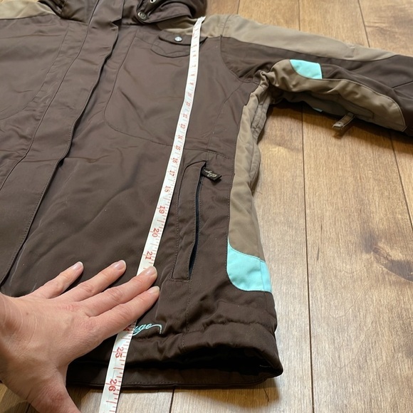 Orage women’s ski snowboard winter jacket coat M / L brown prime technology - Picture 14 of 15